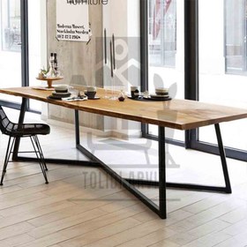 تصویر پایه میز فلزی مدل ماد 