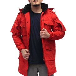 تصویر اورکت ماموت قرمز 