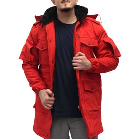 تصویر اورکت ماموت قرمز 