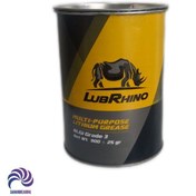 تصویر گریس پایه لیتیوم نسوز 900 گرمی برند لوبرینو محصولی از آسیاژوله LUBRHINO MULTI PURPOSE LITHIUM GREASE