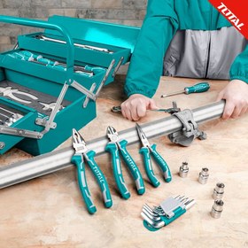 تصویر مجموعه ابزار 59 پارچه صنعتی توتال THTCS12591 Total 59 Pcs Tool Chest Set- THTCS12591