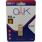 تصویر فلش مموری 64گیکابایت OAK مدل A-315 