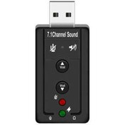 تصویر کارت صدا USB اکسترنال 7.1 کانال 