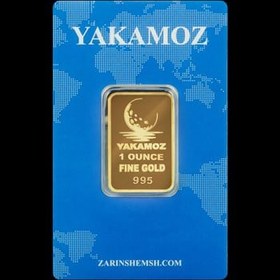تصویر شمش طلا ۱ اونس 