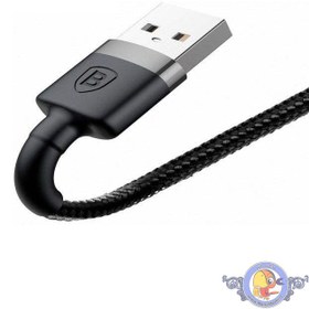 تصویر کابل تبدیل USB Type-A به USB Type-C باسئوس Baseus CATKLF-C91 Cafule USB Type-A to USB type-C Cable 2M