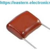 تصویر خازن پلی استر 1uF 650V 105J Polyester Capacitor 1uF 650V 105J