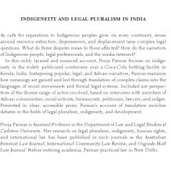 تصویر دانلود کتاب Indigeneity and Legal Pluralism in India: Claims, Histories, Meanings 2015 کتاب انگلیسی بومی و کثرت گرایی قانونی در هند: ادعاها، تاریخچه ها، معانی 2015