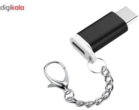 تصویر مبدل Micro USB به Type-C ریمکس مدل KEYCHAIN-231 مبدل Micro USB به Type-C ریمکس مدل KEYCHAIN-231