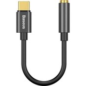 تصویر مبدل USB-C به جک ۳.۵ میلیمتری باسئوس مدل L54 