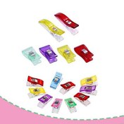 تصویر گیره نگهدارنده پارچه بسته ۱۰ عددی مجیک کلیپس 