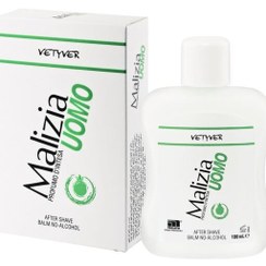 تصویر افتر شیو بالم مالیزیا سری اومو مدل وتیور Vetyver After Shave Balm حجم 100 میل 