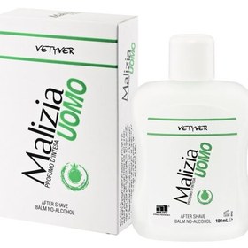 تصویر افتر شیو بالم مالیزیا سری اومو مدل وتیور Vetyver After Shave Balm حجم 100 میل 