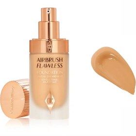 تصویر کرم پودر پوشانندگی بلند مدت ایربراش شارلوت تیلبری Airbrush Flawless Longwear Foundation | Charlotte Tilbury