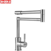 تصویر شیر ظرفشویی استیل البرز مدل St-211 Steel Alborz Kitchen Tap Model ST-211