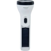 تصویر چراغ قوه ویداسی مدل WD-340S | شارژی و خورشیدی 
