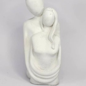 تصویر تندیس آغوشی سفید 