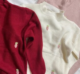 تصویر بافت دخترانه ترند 