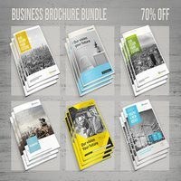 تصویر دانلود پک طرح بروشور Brochure Bundle 