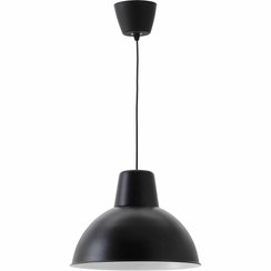 تصویر چراغ آویز ایکیا مدل SKURUP با کاسه استیل سایز ۳۸ سانتی متر 