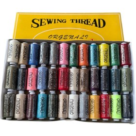 تصویر پک قرقره رنگی 36 عددی قرقره