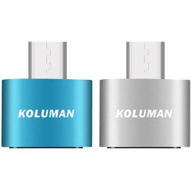 تصویر مبدل OTG به microUSB کلومن Koluman k-oto2 