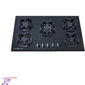 تصویر اجاق گاز جانا مدل 550 ظرفیت ۵ شعله شیشه ای 