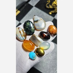 تصویر پک نگین سنگ های معدنی کد 34629 