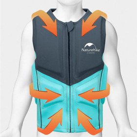 تصویر جلیقه نجات مردانه نیچرهایک مدل Buoyancy Vest Life Jacket 