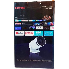 تصویر ویدئو پروژکتور بورگو Smart 2 Smart 2 Borrego video projection