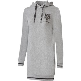 تصویر هودی بلند زنانه اورجینال کرویت Crivit آلمان و Jette Sport طوسی 