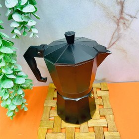 تصویر قهوه جوش ۶ کاپ - مشکی مات 6 Cup Coffee Maker