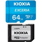 تصویر کارت حافظه‌ microSDHC کیوکسیا مدل Exceria C10 U1 64GB 