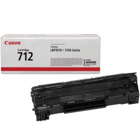 تصویر کارتریج لیزری مشکی کنون Canon 712 