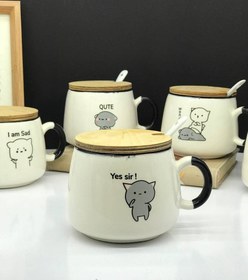 تصویر خرید عمده ماگ سفید کد 7 