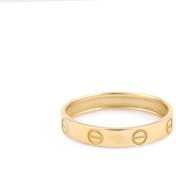 تصویر انگشتر کارتیه لاو پهن 