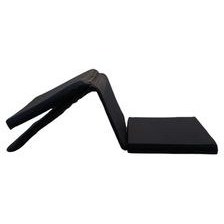 تصویر مت یوگا مشکی صندلی مدیتیشن پشتیبان با کوسن کف دو REMEGE 