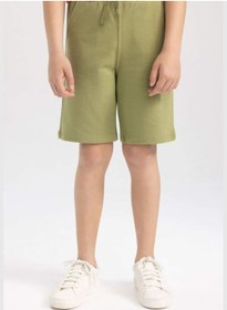 تصویر شلوارک بافتنی پسرانه برند Defacto Boy Knitted Short