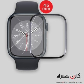 تصویر محافظ صفحه Apple Watch سایز 45 