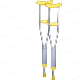 تصویر عصای زیر بغل متوسط 2 عدد Crutch medium