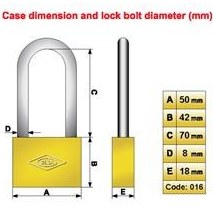 تصویر قفل آویز گیرا 016 