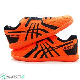 تصویر کفش فوتسال اسیکس کوپرو Asics Copero Orange Black 