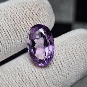 تصویر نگین سنگ آمیتیست پاک معدنی کد 32527 