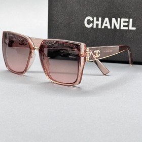 تصویر عینک آفتابی شنل زنانه و دخترانه UV400 همراه کیف و دستمال 