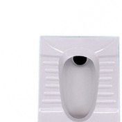 تصویر توالت ایرانی گلسار مدل گلایل ریم بسته 