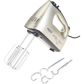 تصویر همزن برقی بدون کاسه کروم عرشیا مدل HM092-2511 Electric mixer without chrome bowl Arshia model HM092-2511