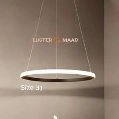 تصویر چراغ آویز لوسترماد کد GR103 روکشدار 