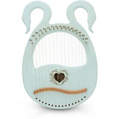 تصویر چنگ رومی بلوط طرح قو 