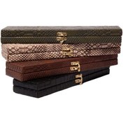 تصویر جعبه مضراب سنتور _ شهرزاد چرم 