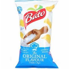 تصویر چیپس ساده نمکی باتو 150 گرم 