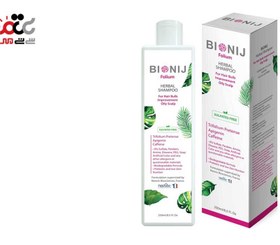 تصویر شامپو گیاهی تقویت کننده پیاز مو پوست سر چرب بیونیج 250 میلی لیتر Bionij Folium Herbal Shampoo For Oily Scalp 250 ml